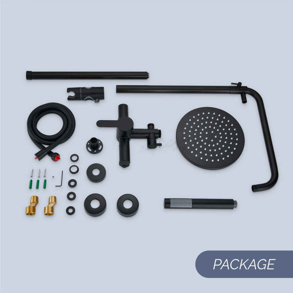 Vicllax direct Outdoor Shower Tap Combination Set Wayfair Canada